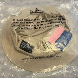 Tan Dutch Bros Bucket Hat; One Size; Brand New